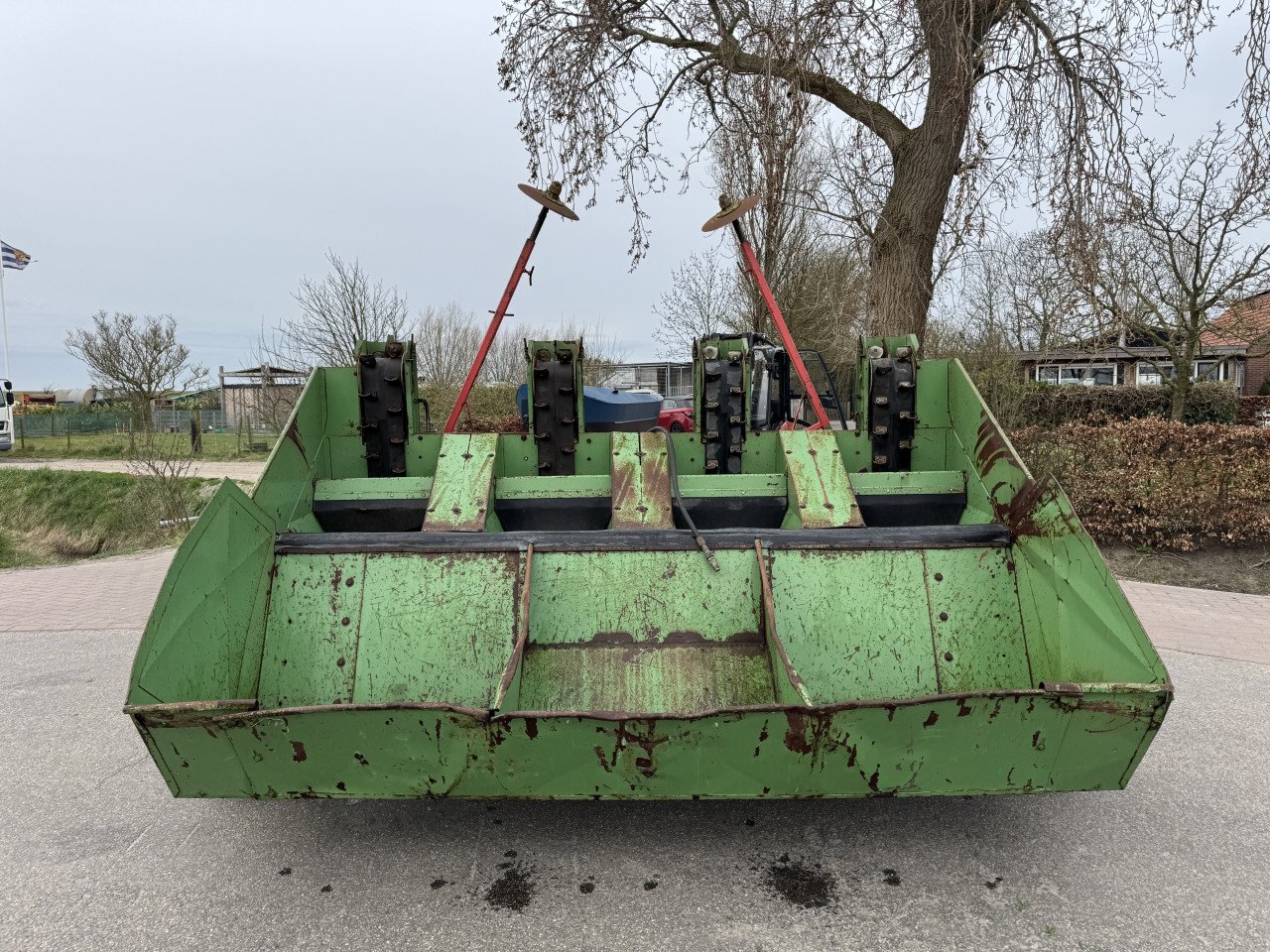 Hassia GLB 4 4 rijige aardappelpoter