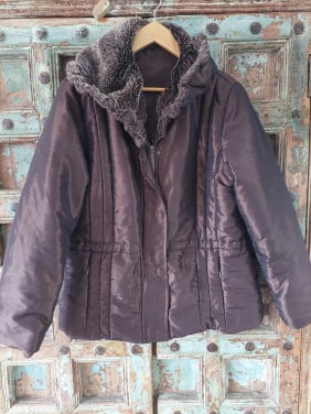 D-Jenssen dames winterjas bronskleur mt 42