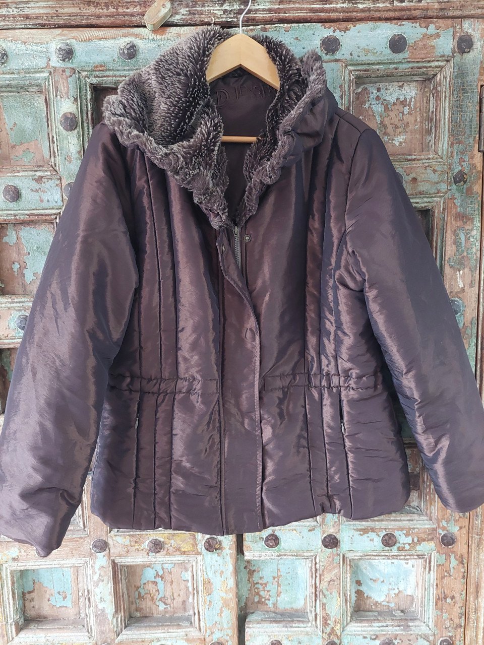D-Jenssen dames winterjas bronskleur mt 42