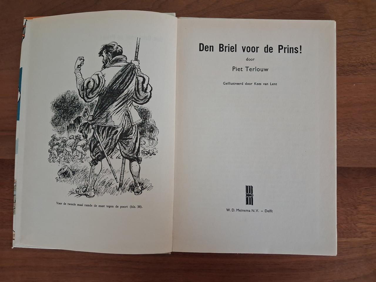 Vintage  jeugdboek: Den Briel voor de Prins