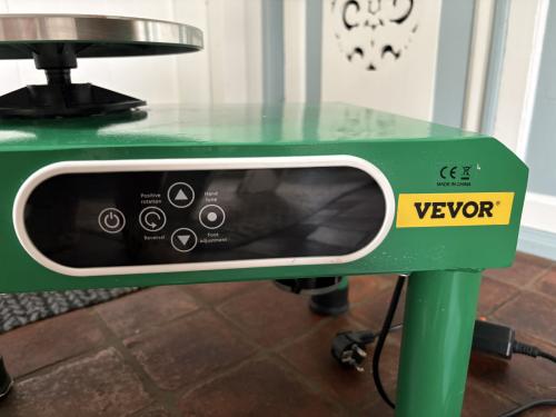 Elektrische pottenbakkers draaischijf van Vevor