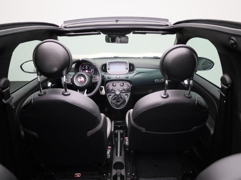 Fiat 500 C 1.0 hybrid rockstar | navigatie | climate control | side-skirts 