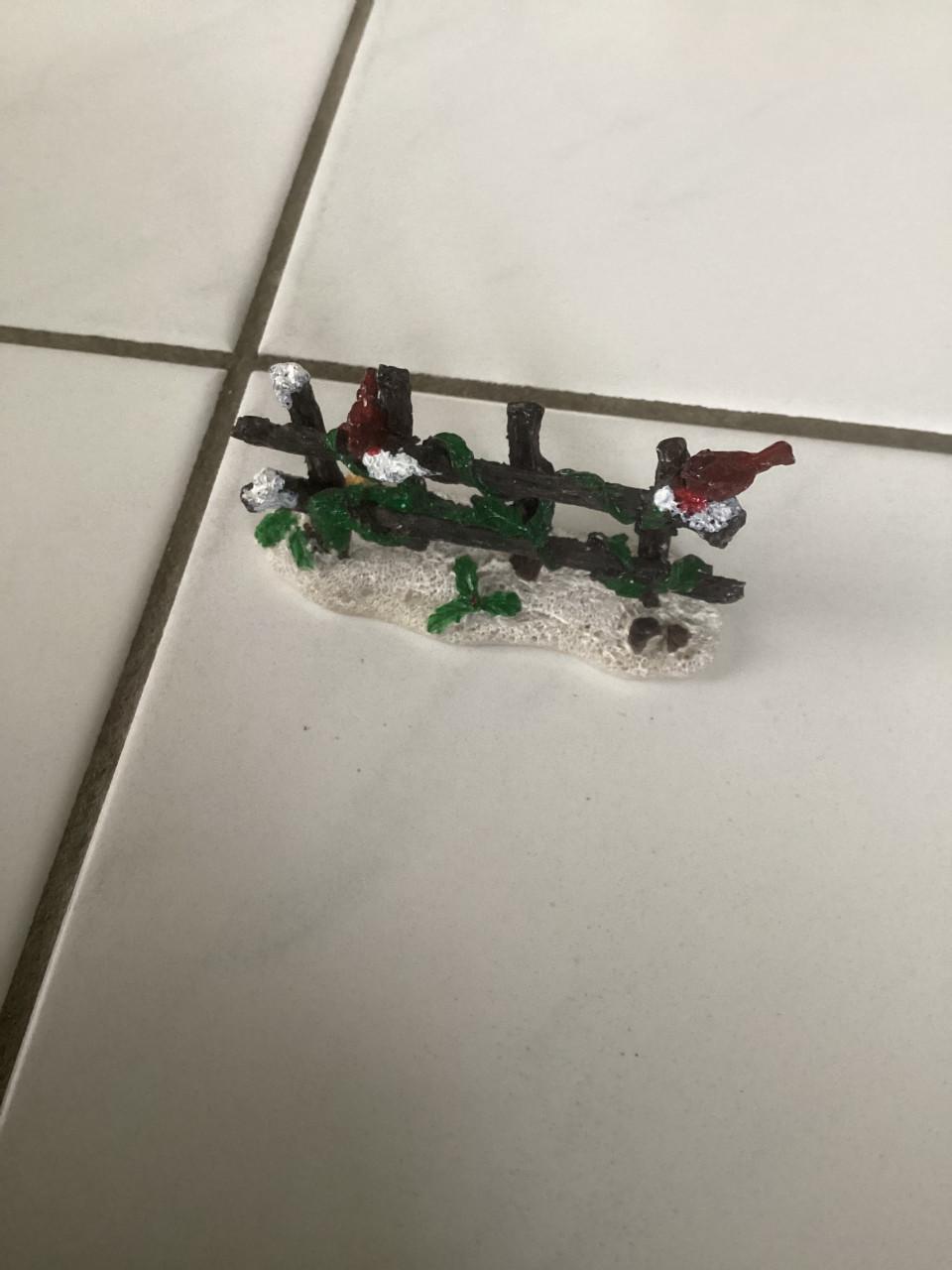 Meerdere Assecoires voor aankleding kerstdorp