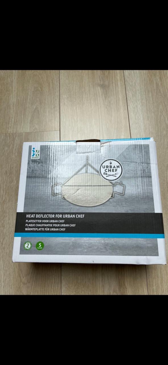 BBQ heat deflector maat S