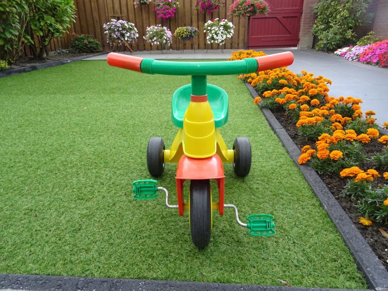 Mooie kleurige Driewieler