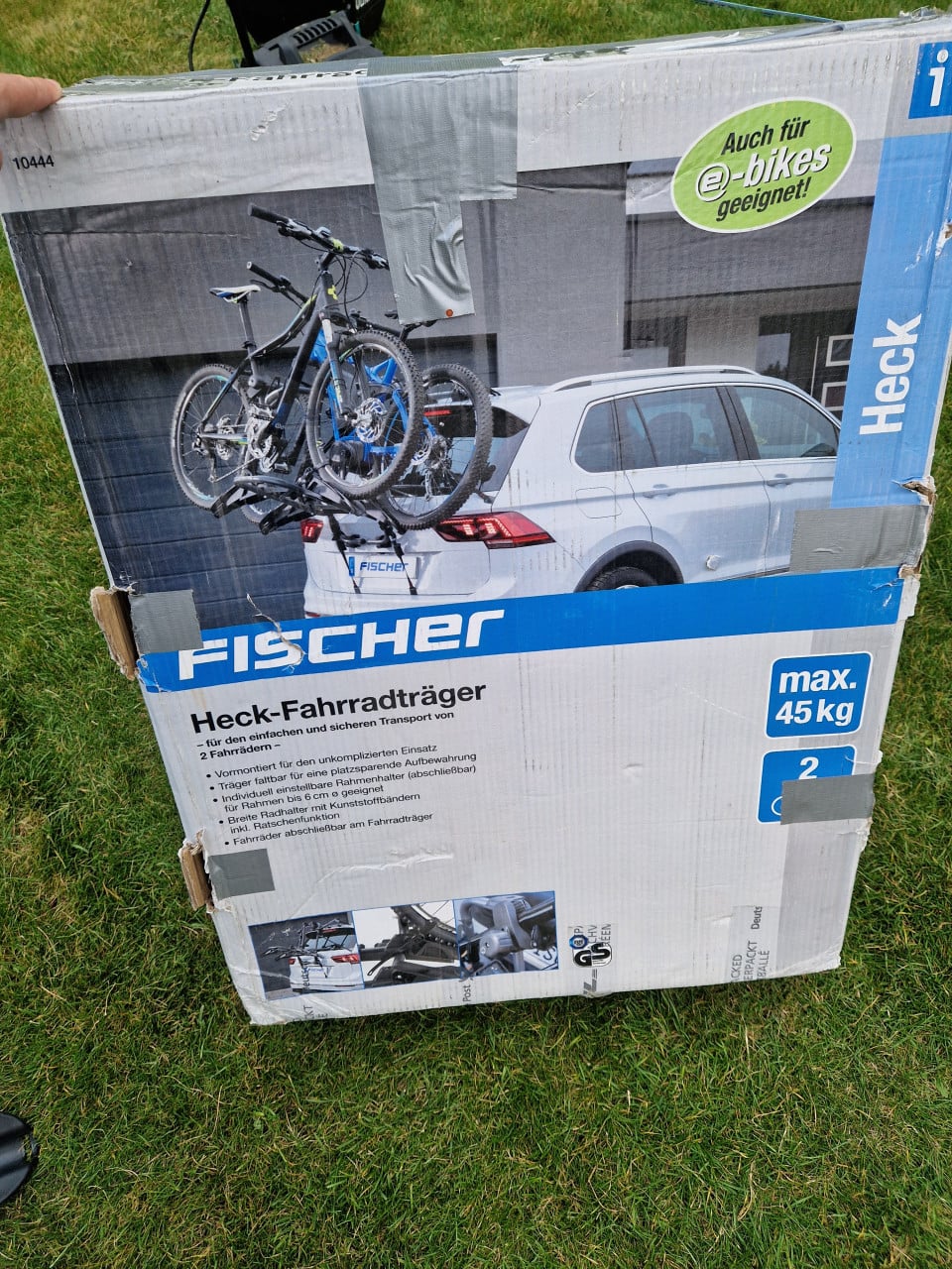 Fietsendrager, geen trekhaak nodig