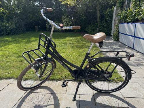 Tweedehands Cortina meisjesfiets zwart