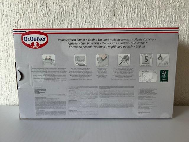 Dr. Oetker Bakvormen Haasje - lammetje