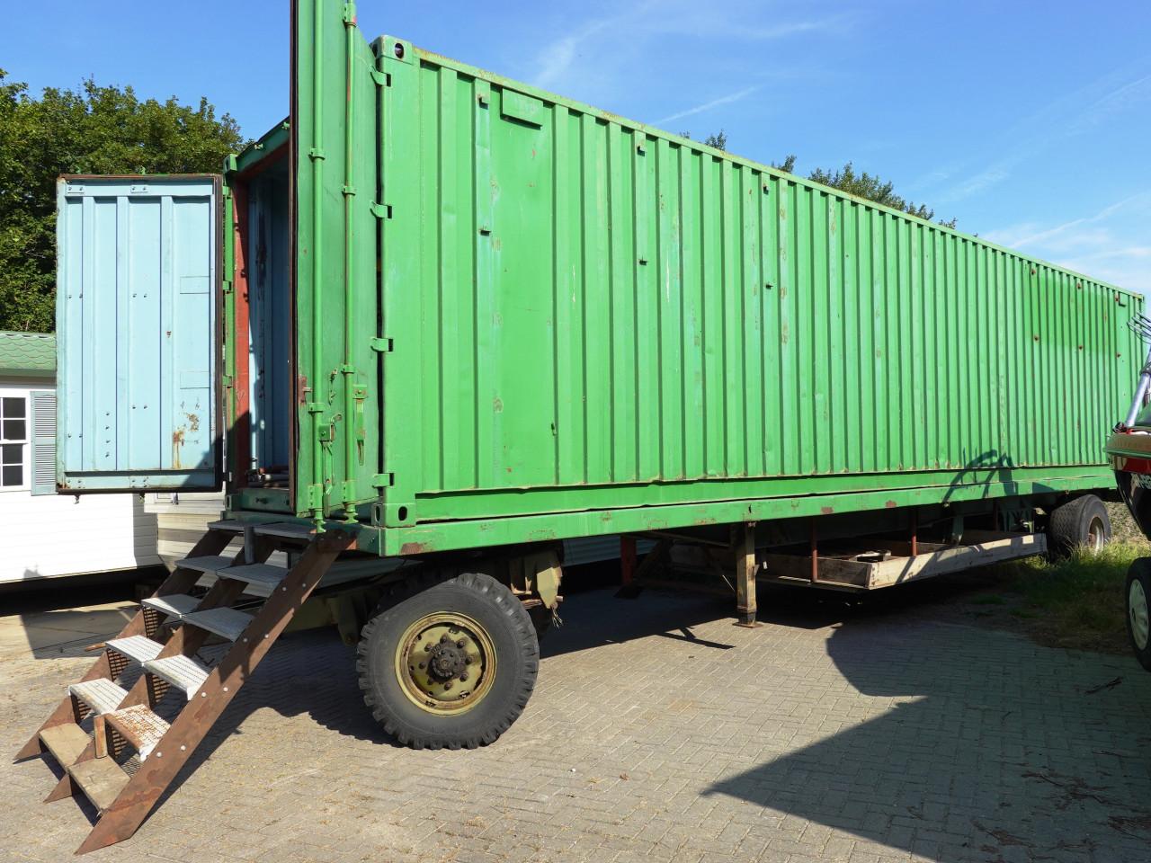 Opslag container op wielen extra (mobiele) opslagruimte