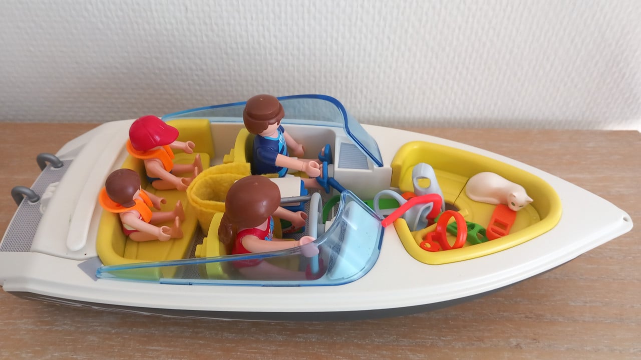Playmobil speedboot setnr 4862