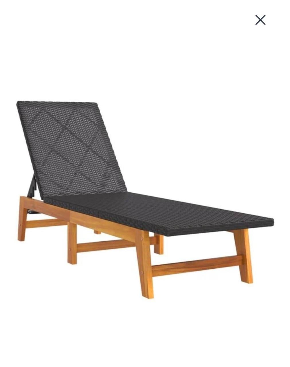 Zonnebed VidaXL