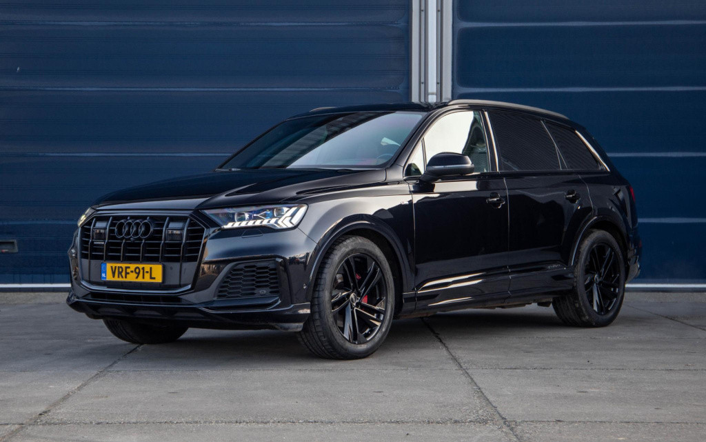Audi Q7 sq7 s-line grijs kenteken 3x s-line / 360 camera / adaptive cruise 