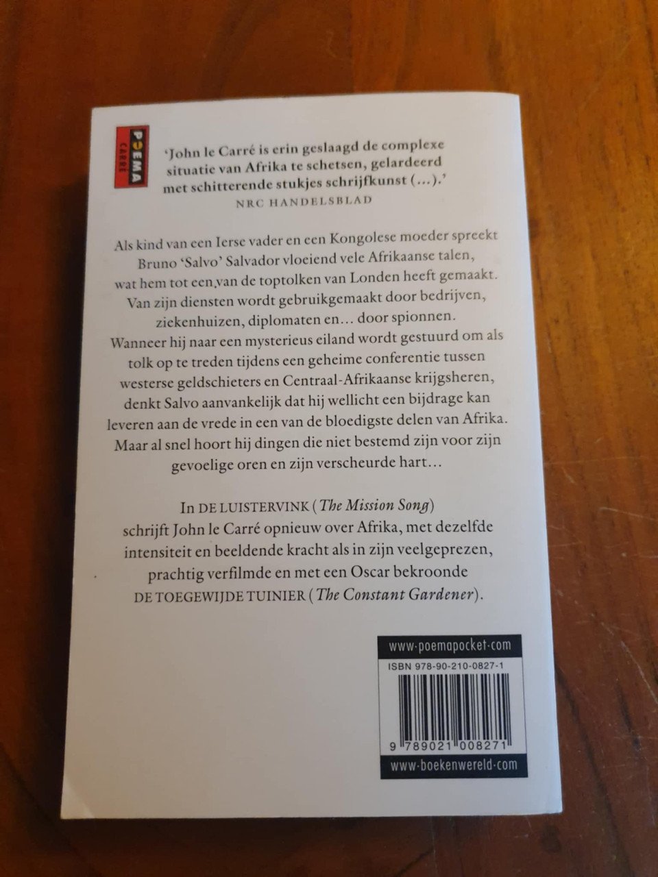 John Le Carré - De Luistervink