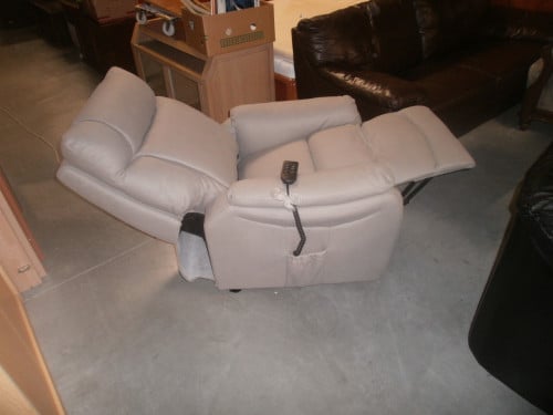 Nieuwe stoffen elektrische sta-op relax fauteuil met 3 motoren
