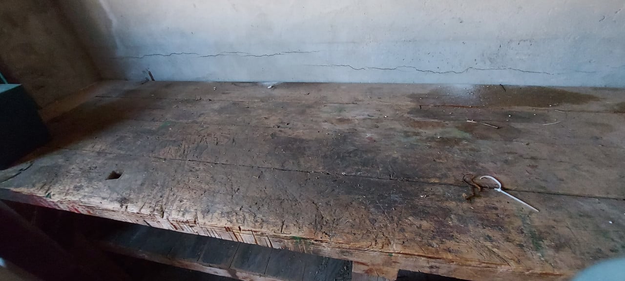 Oerdegelijke werkbank