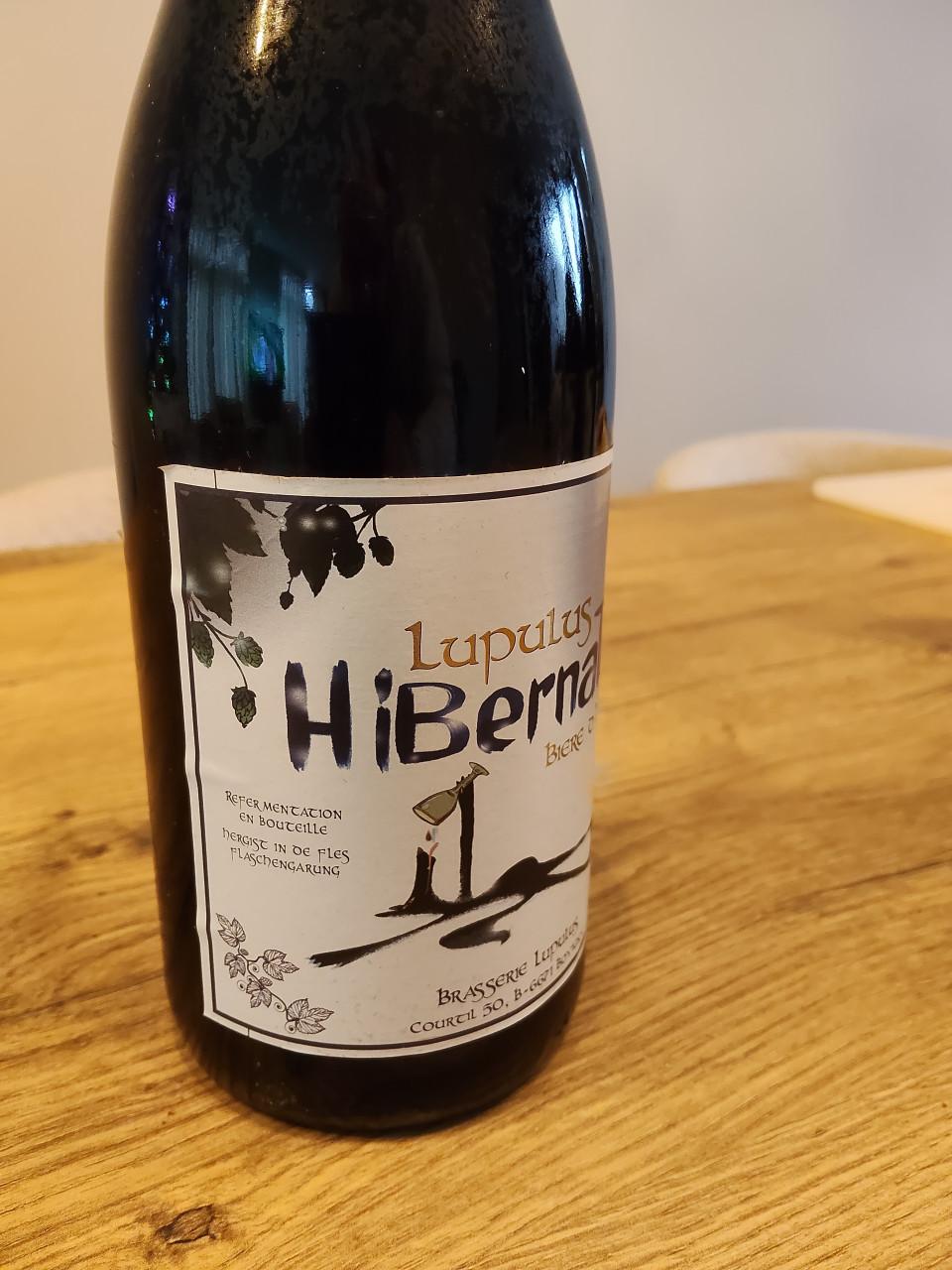 3 flessen Lupulus Hibernatus 75cl bier