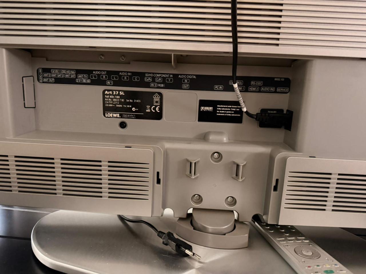 Televisie Loewe 37 inch