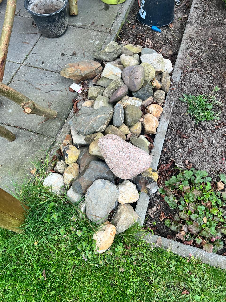 Gratis stapeltje keien