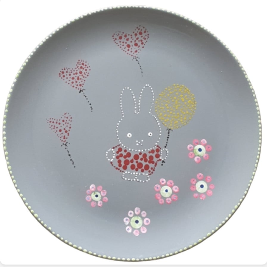 Workshop Dots/ stippen op een bordje