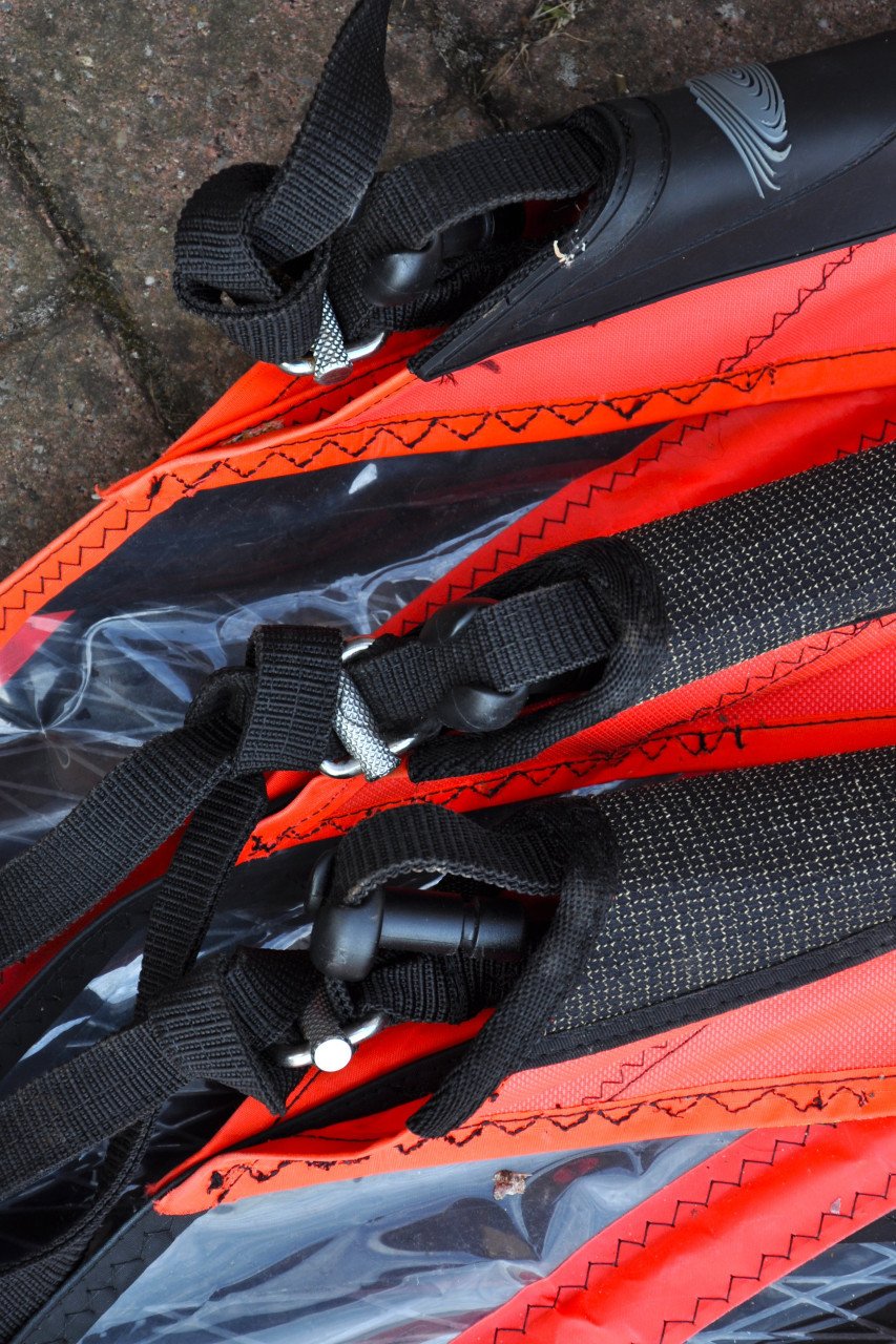 3.9 - 4.3 - 4.7m2 LoftSails LipWave zeilen set