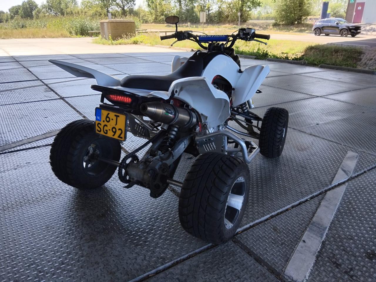 Yamaha Raptor 700 | 2009 | GPR uitlaat