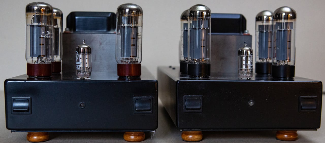 Buizen versterker stereo