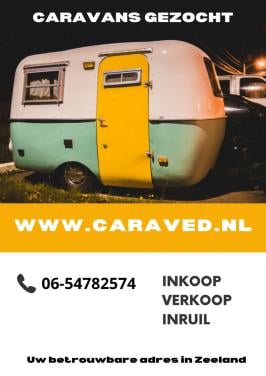 GEZOCHT caravans
