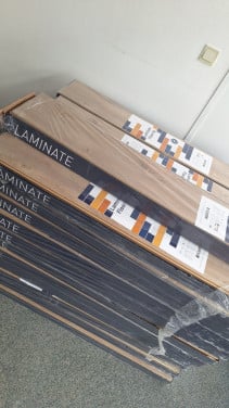 Laminaat uniclick quickstep 38 m²