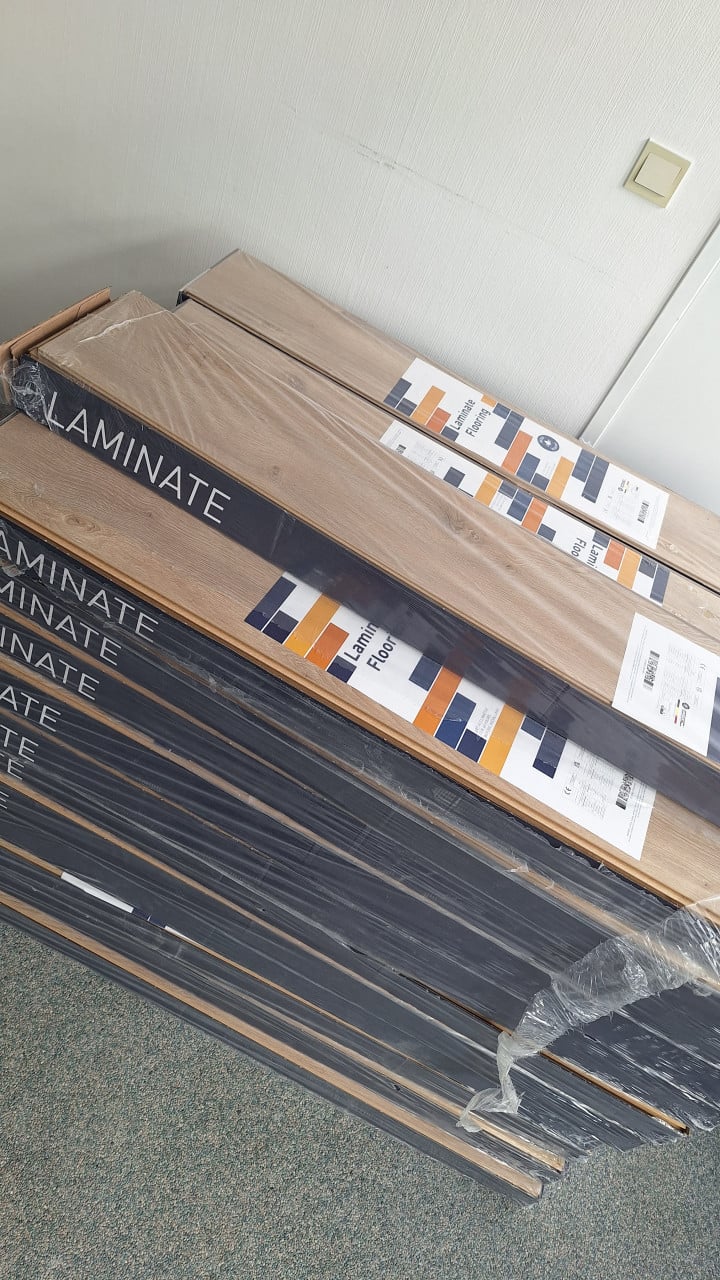Laminaat uniclick quickstep 38 m²
