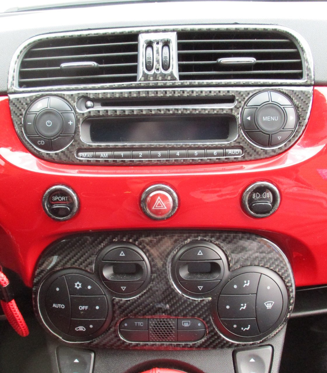Snelle Fiat 500 1.4 Abarth  Maseratie uitvoering (replica)Nieuwe Apk, 180pk
