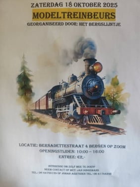 Model treinen beurs / Bergen op Zoom / 18 oktober 2025