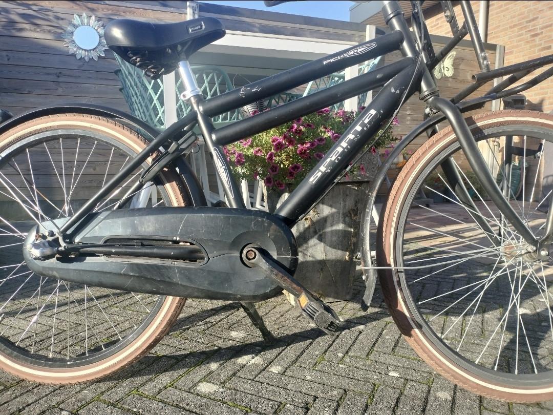 Jongens fiets. Cortina U4 transport