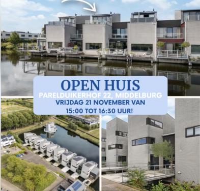 OPEN HUIS!!!! PARELDUIKERHOF 22 in MIDDELBURG