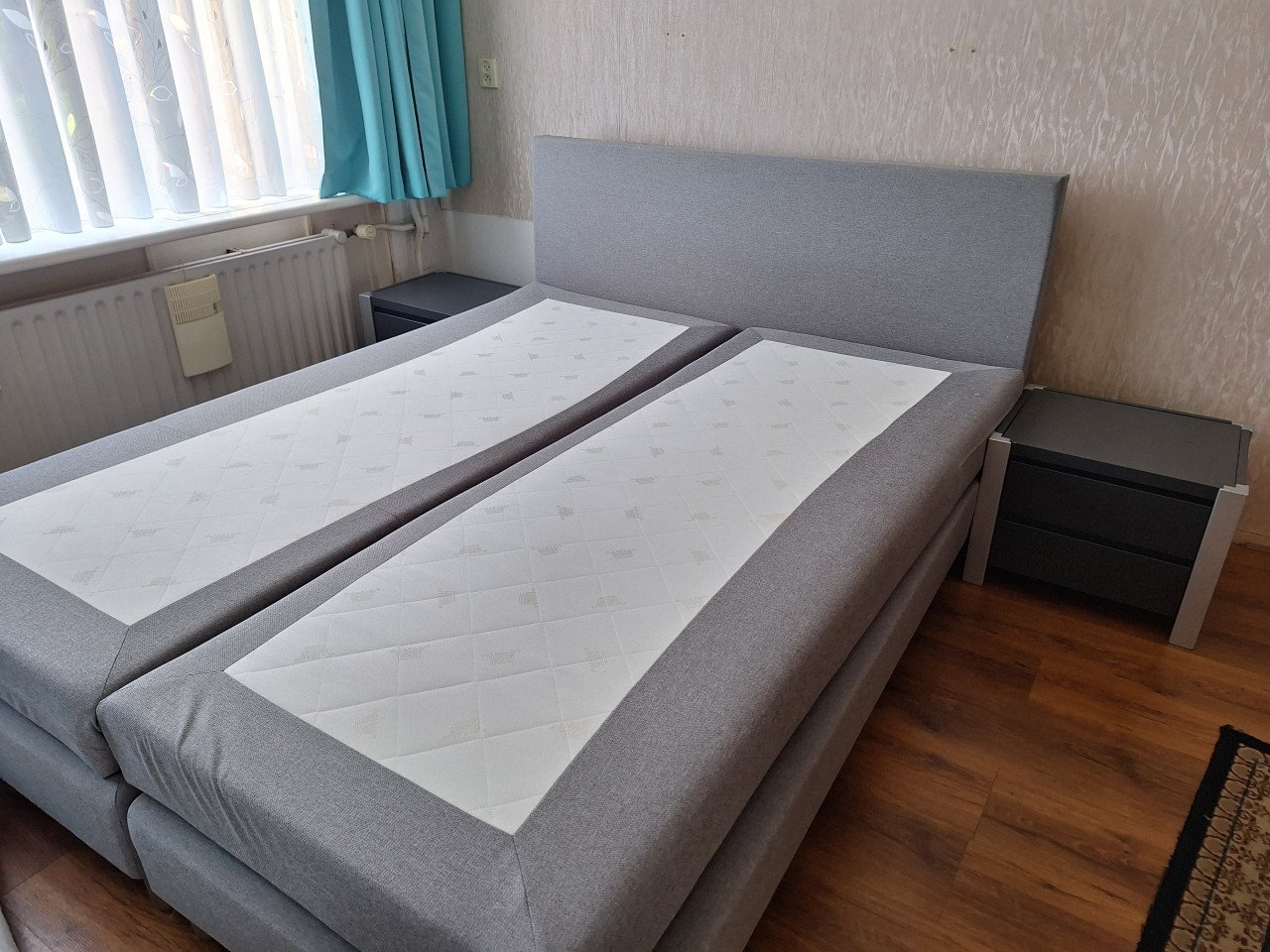 Boxspring grijs 160/200