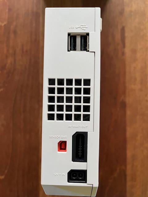 Nintendo Wii met balance board, maar zonder controllers