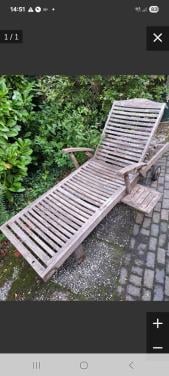 2 hardhouten ligbedden