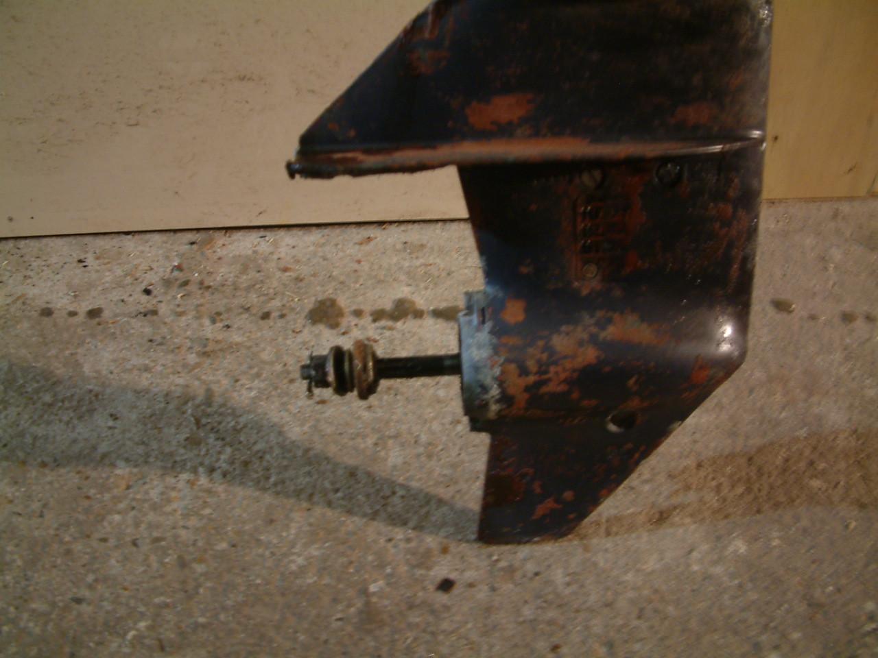 Yamaha motor  8 pk - 2 takt langstaart  met div onderdelen