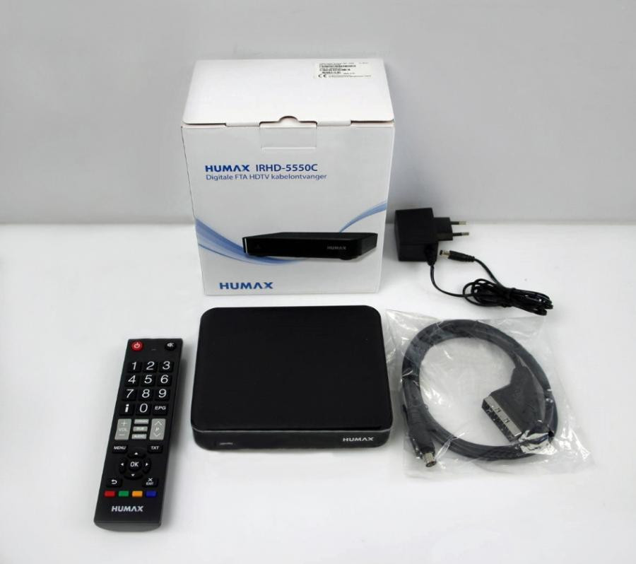 HUMAX 5550c DIGITALE DECODER COMPLEET 20 €