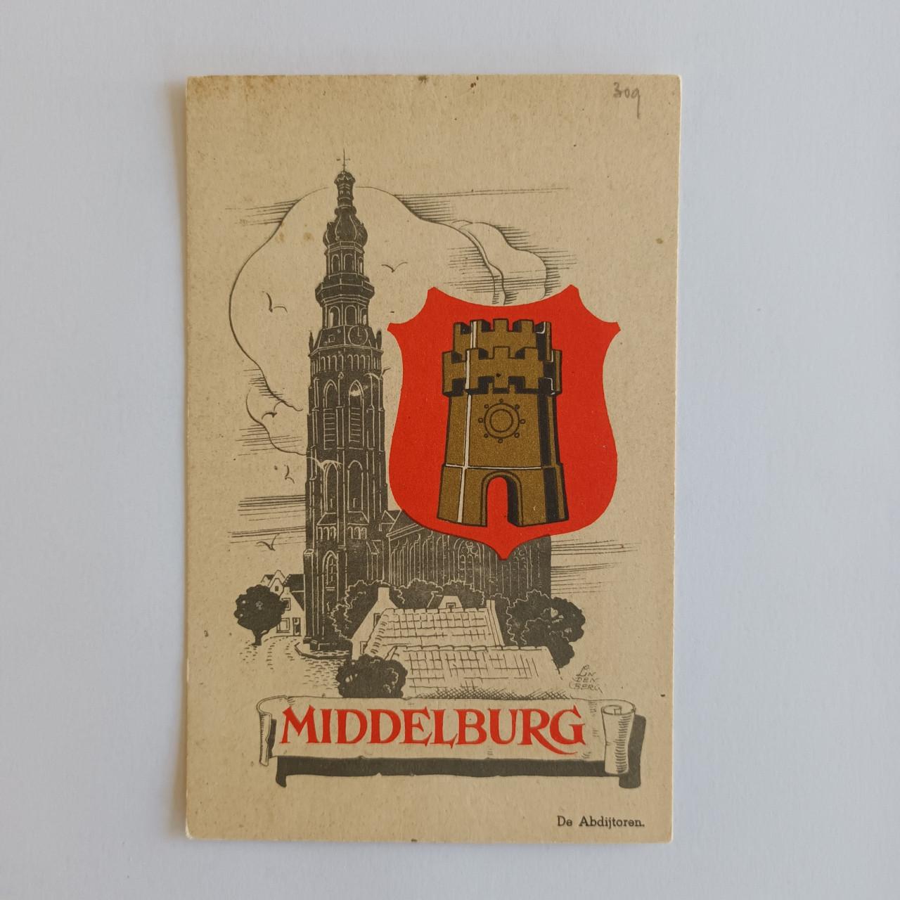 Middelburg De Abdijtoren 1939