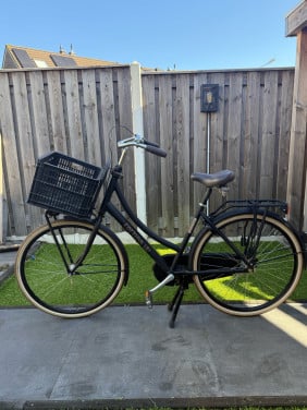 Cortina Meiden/Dames Fiets zwart - 50 inch - 3 versnellingen - z.g.a.n