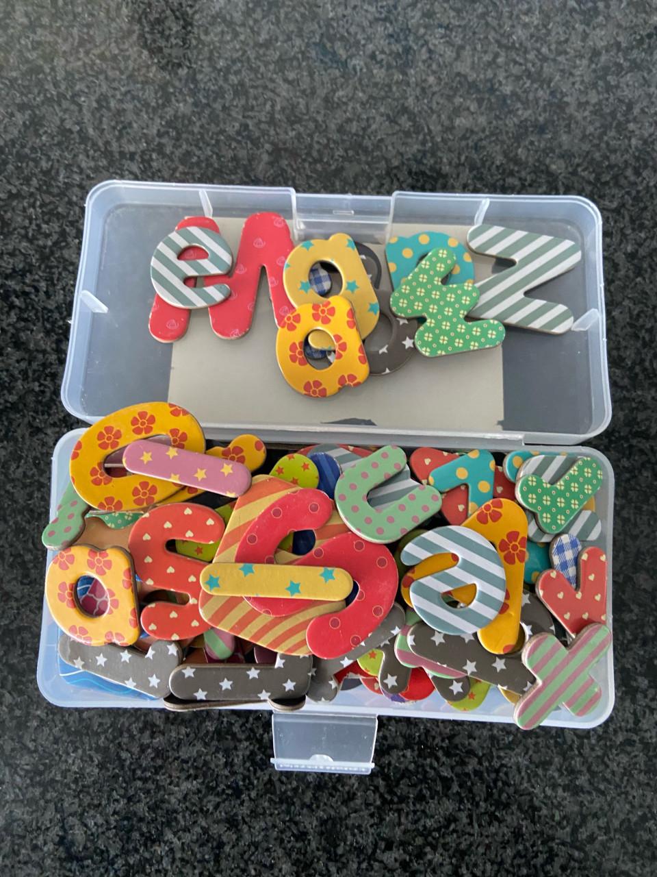 Krijt en magneet tekenbord
