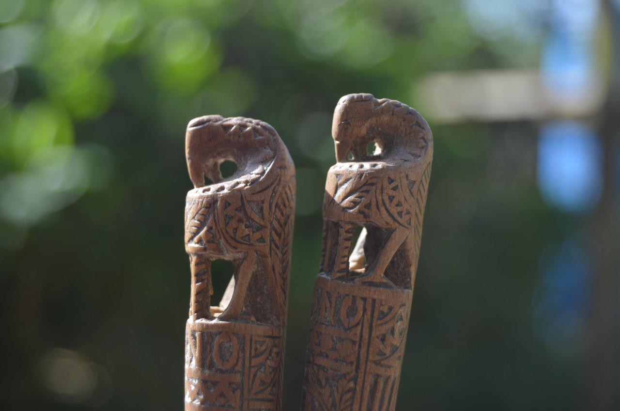 Mooi gestoken (sla) bestekje 1892