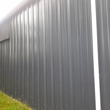 Te koop: +/_ 150 m2 ongebruikte damwand/dakplaten b-keus