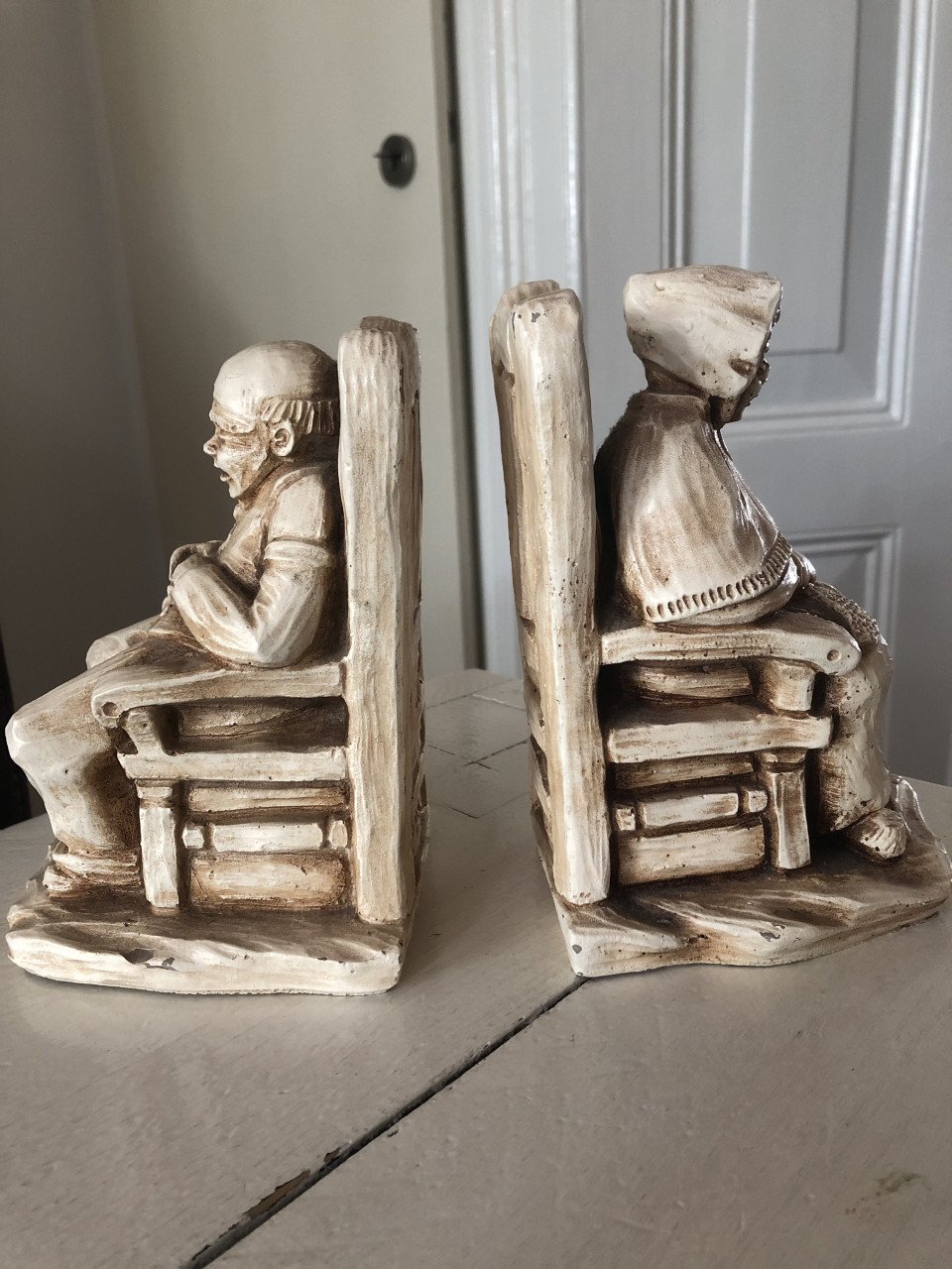 Boekensteunen 'Opa en Oma"