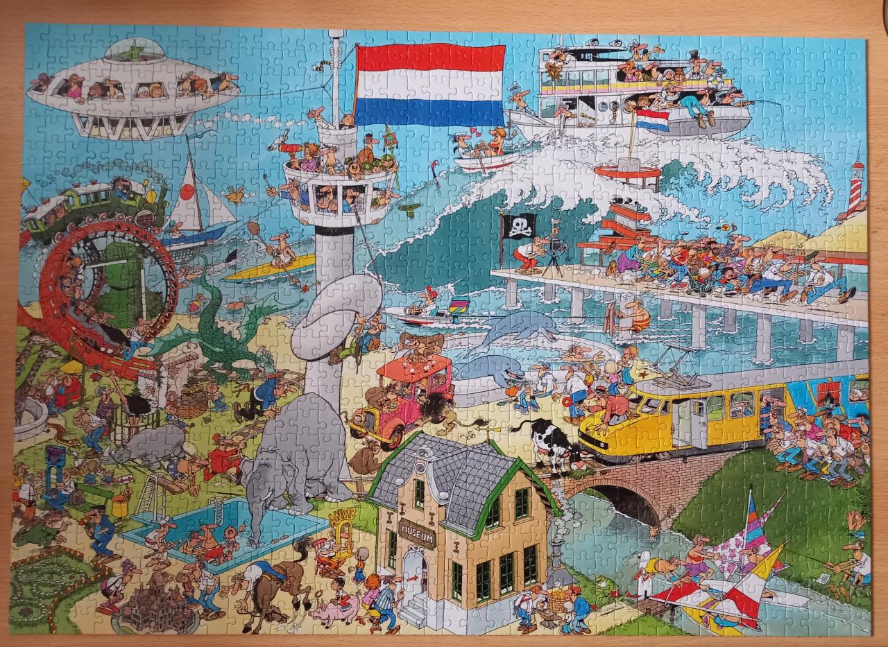 Dubbelpuzzel Jan van Haasteren