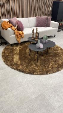 Vloerkleed lago mix rond, nu als showmodel sterk afgeprijsd