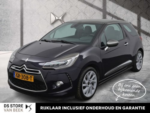 Ds Ds 3 1.6 turbo 163 pk sport chic | full led | 17 ' inch velgen | two-ton