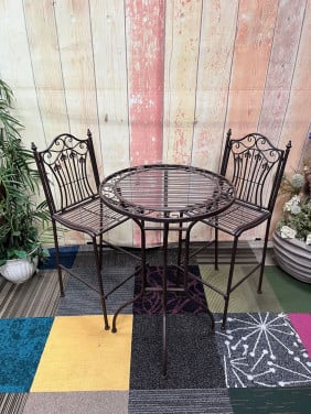 Bistro setje Stoelen en Tafel