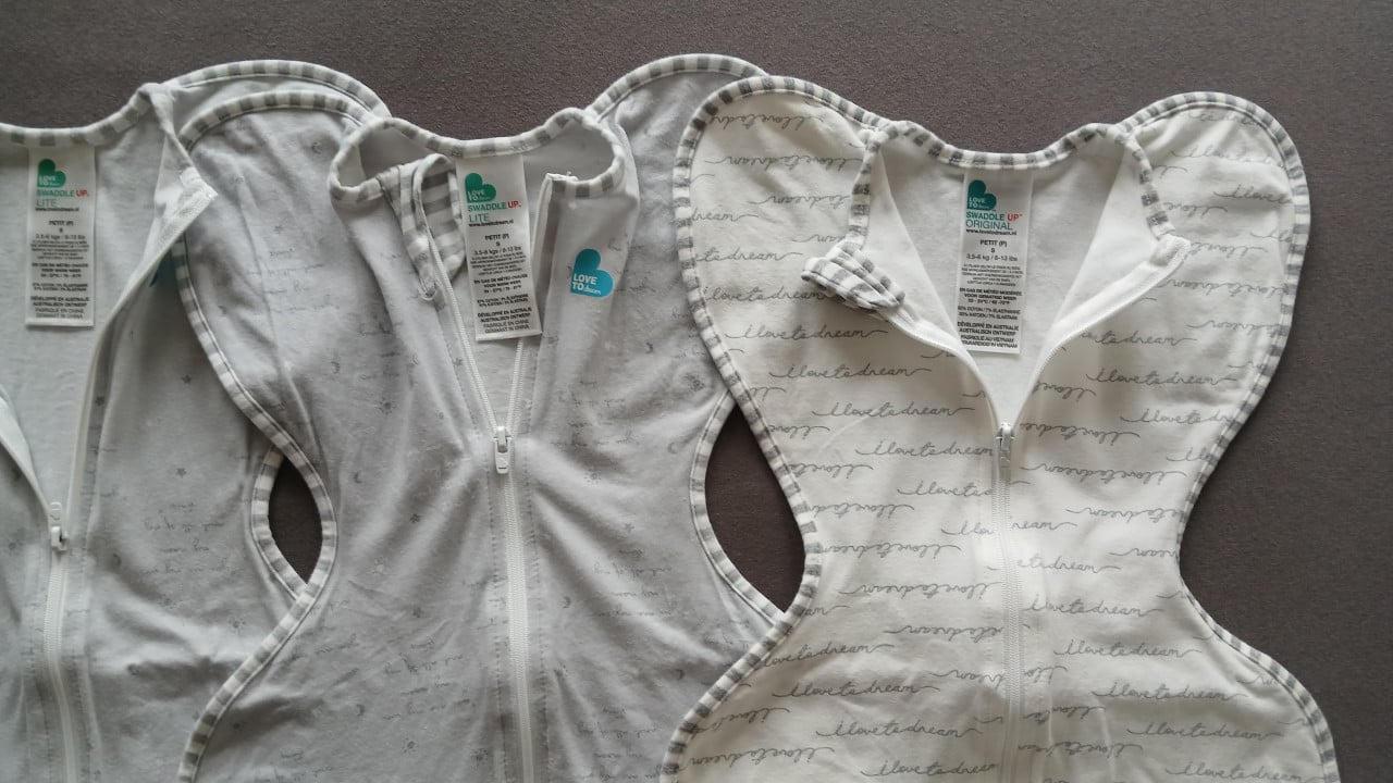 Inbaker slaapzakje SWADDLE UP (love to dream)