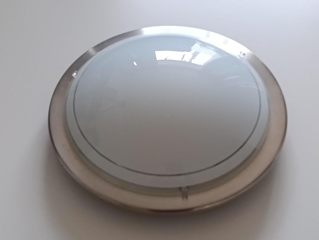 Plafondlamp - Metaal met glazen kap - Ø30cm